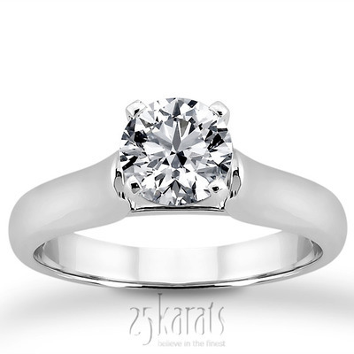 Diamond Solitaire Engagement Ring