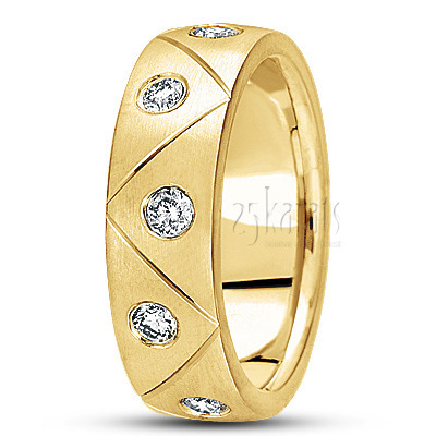 Elegant Diamond Wedding Band