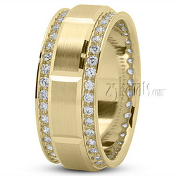 Extravagant Diamond Wedding Band