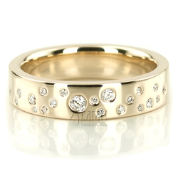 Bright Lights Diamond Wedding Band