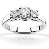 Round Cut Three Stone Diamond Engagement Ring (1.00 ct.tw.)