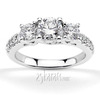 Trellis Setting Three Stone Diamond Engagement Ring (1.20 ct. tw.)