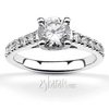 Trellis Center Prongs Diamond Bridal Ring (0.25ct.tw)