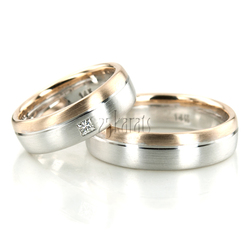 Perfect Pair Diamond Wedding Band Set